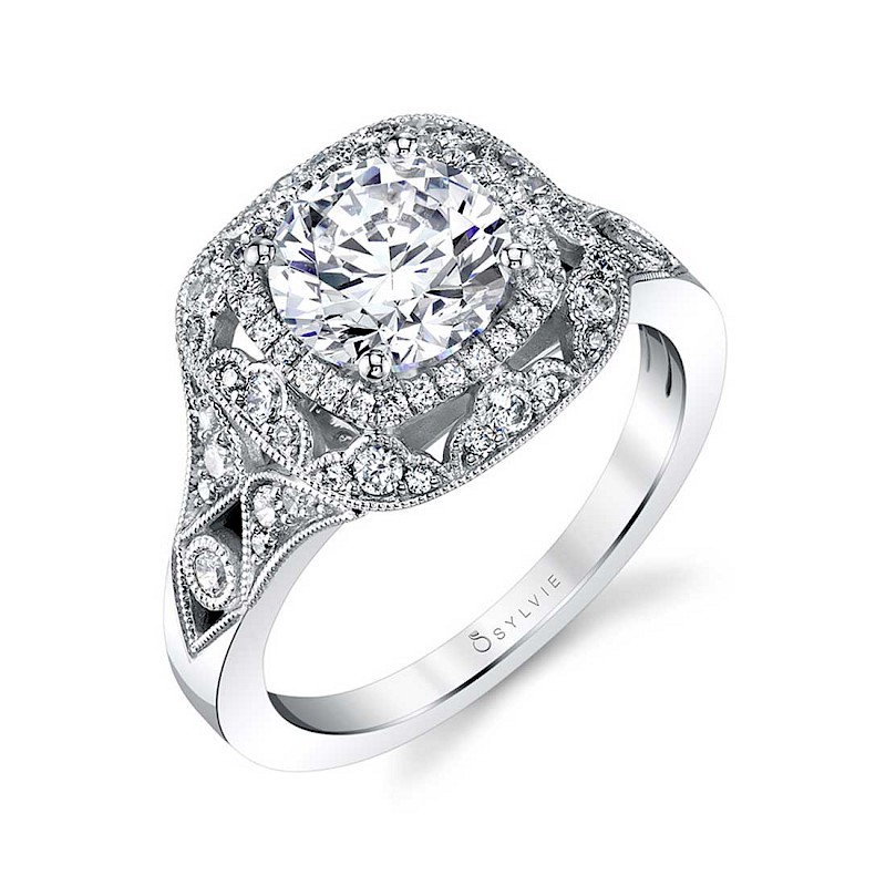 Sylvie Jade Engagement Ring